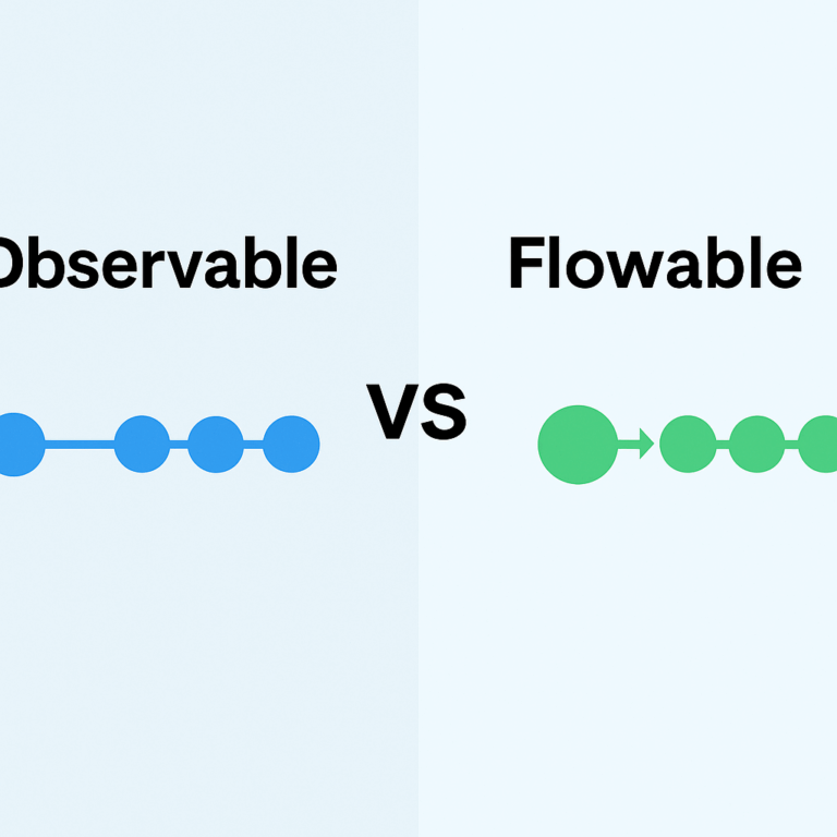Observable vs Flowable : Quand utiliser l’un ou l’autre ? - kaflash